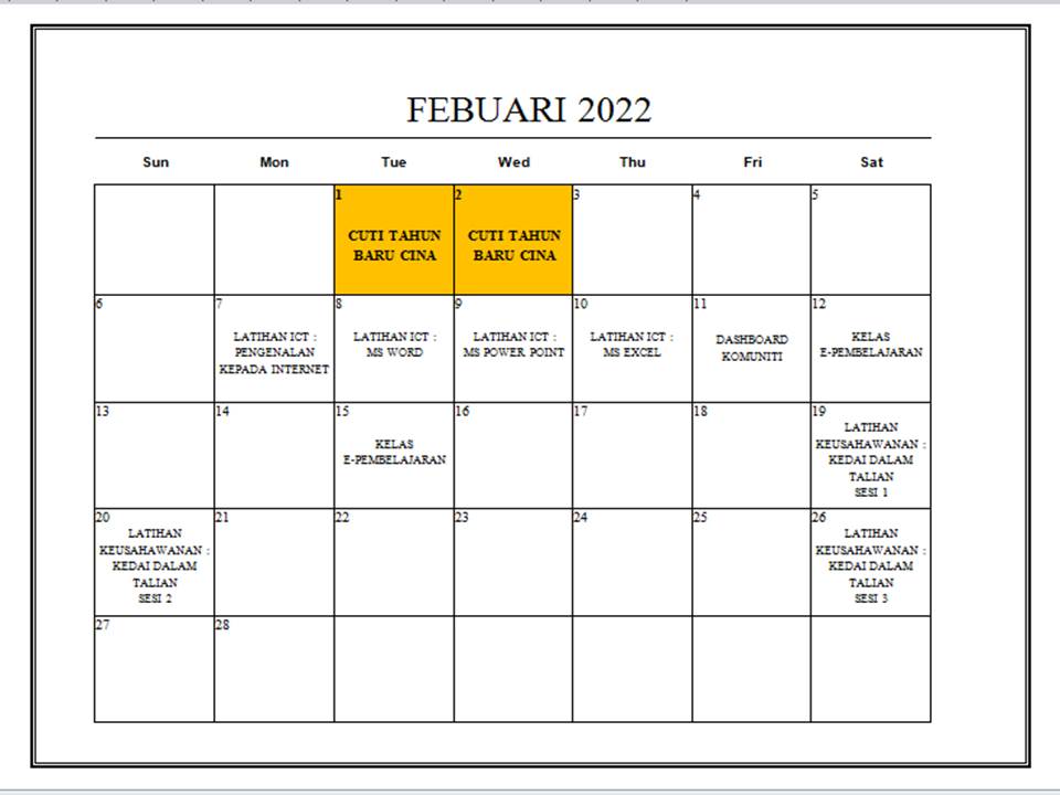 jadualaktivitifebuari22