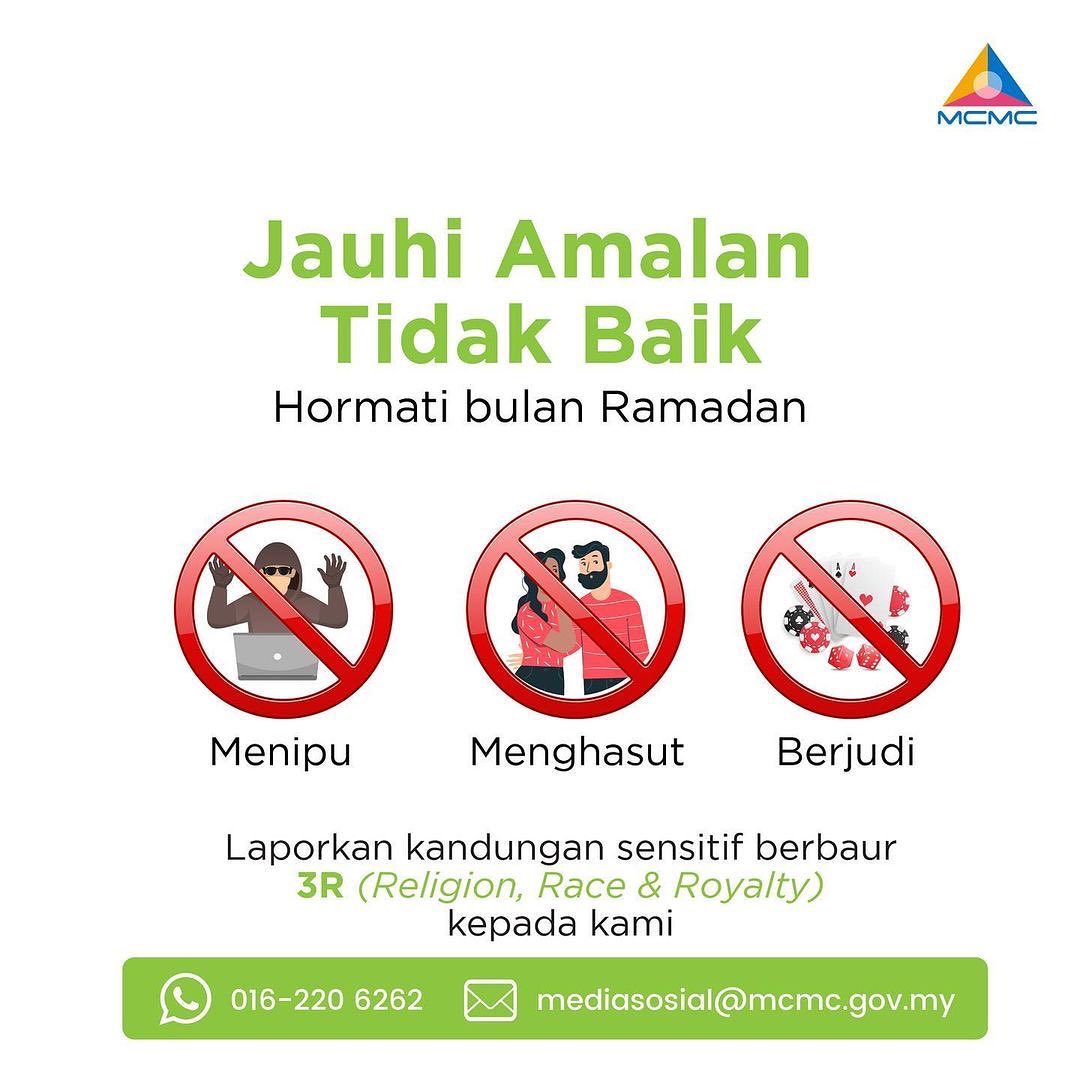 jauhi amalan tidak baik